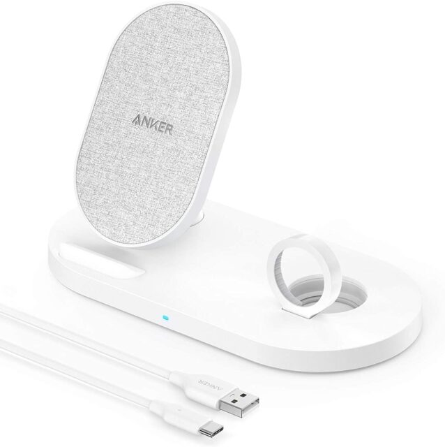Anker PowerWave 2-in-1 Stand with Watch Charging Cable Holder