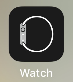 iPhoneから「Watch」アプリをタップ